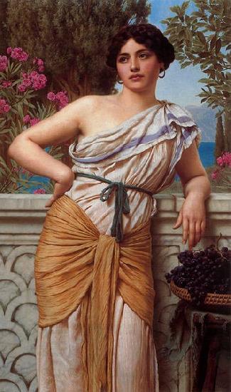 John William Godward Reverie oil painting picture